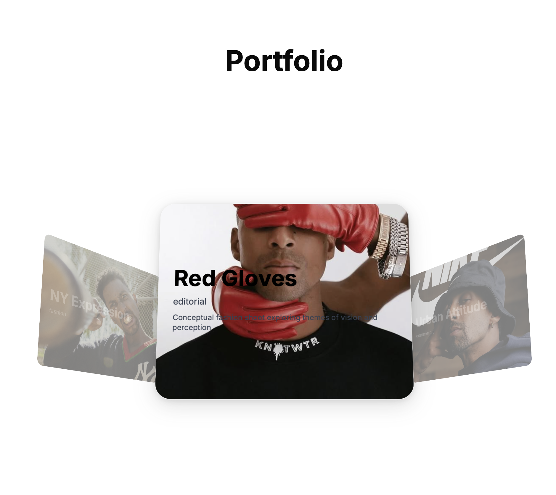 kaiSite – Modern 3D Portfolio Website project screenshot